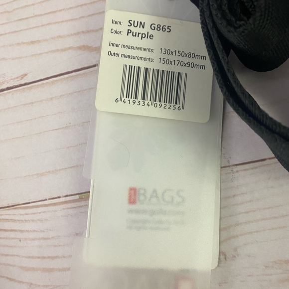 GOLLA Lifestyle Camcorder Camera Bag Purple Eco-friendly brand SUN G865 NEW - Picture 5 of 6